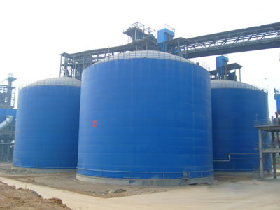 陕州水泥钢板库改造