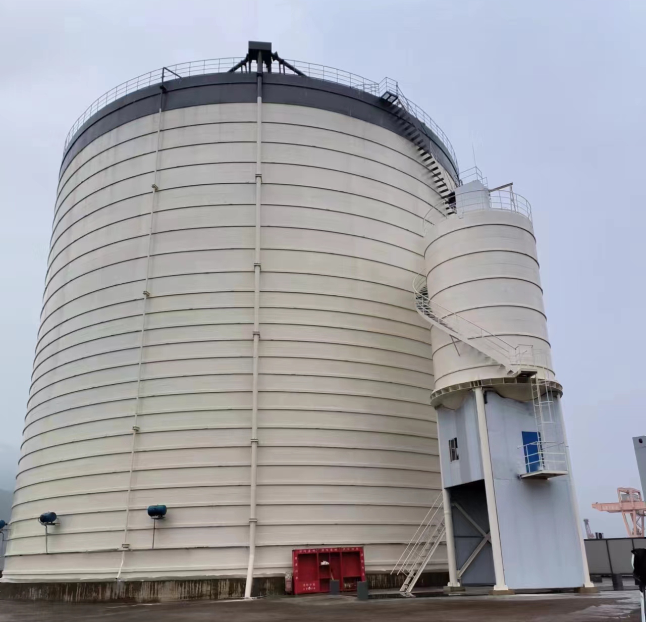 陕州10万吨水泥钢板库